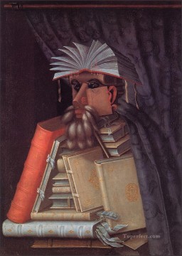 Giuseppe Arcimboldo Painting - the librarian Giuseppe Arcimboldo